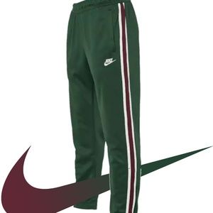 nike tribute track pants green